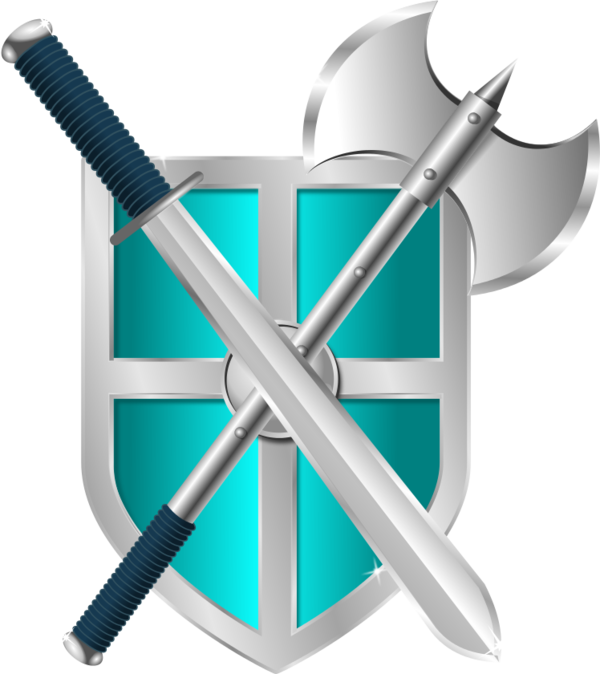 sword battleaxe shield 