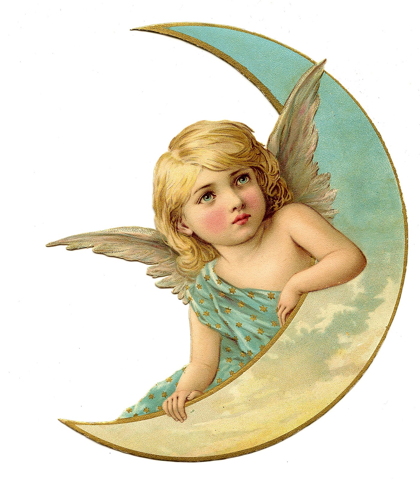 Victorian Angel Clip Art Angelmoon Vintage Graphicsfairy1 Jpg More 