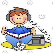 Independent Reading Clipart 
