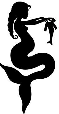 Mermaid Silhouette 
