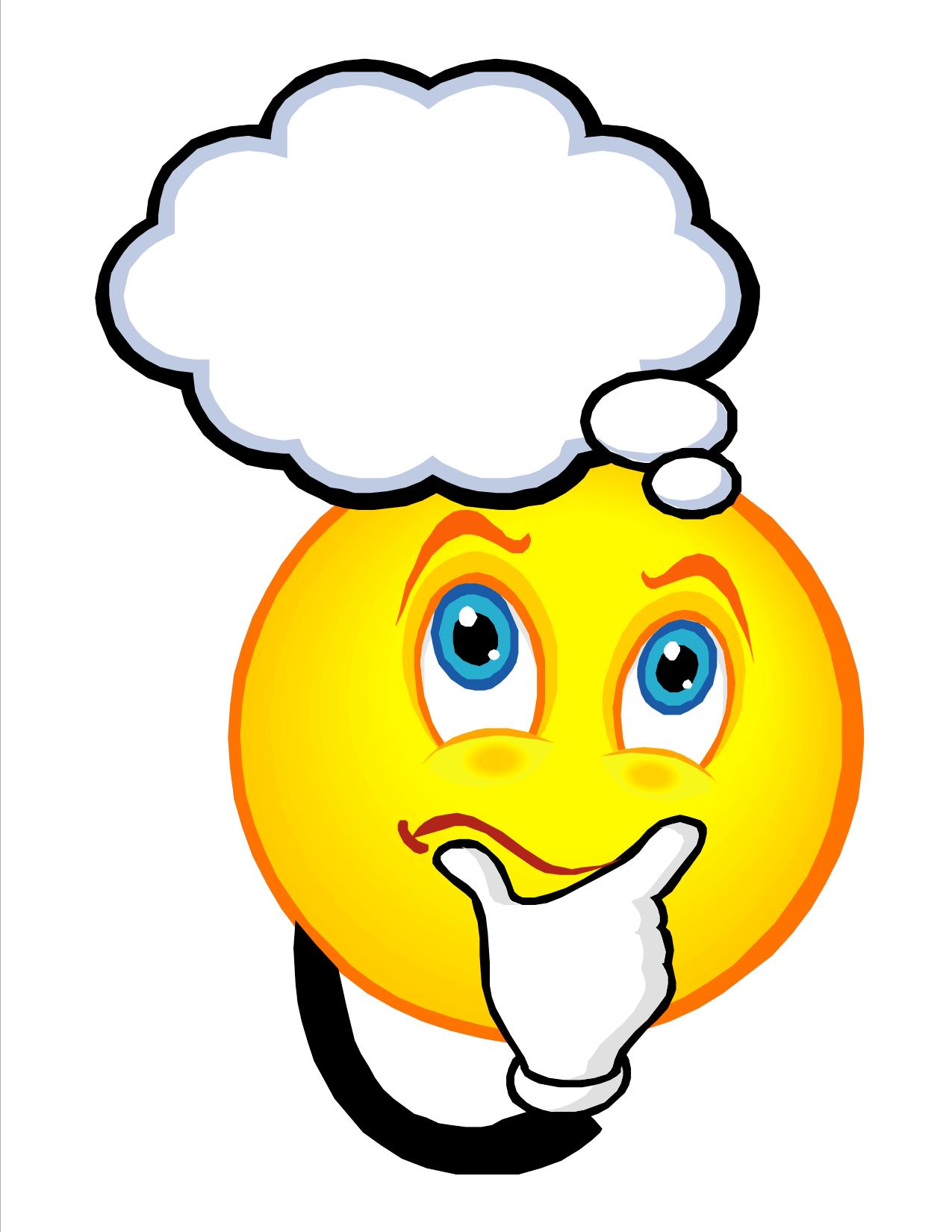 Thinking Face Clipart 