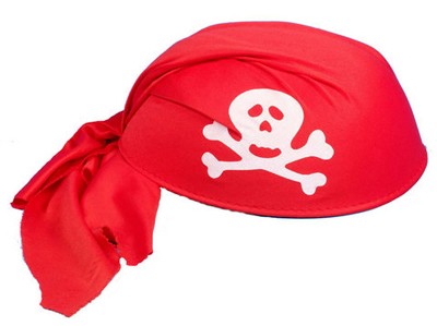 Pirate bandana clipart 