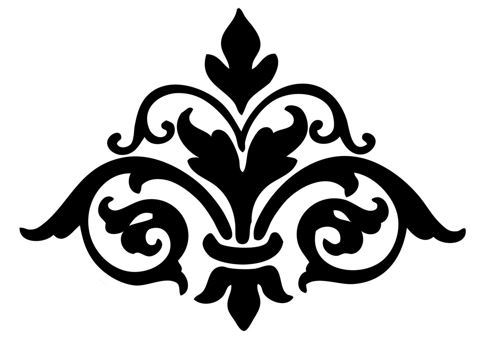 Free Damask Silhouette, Download Free Damask Silhouette png images ...