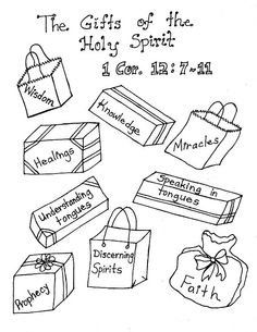 Gifts Of The Holy Spirit Clip Art
