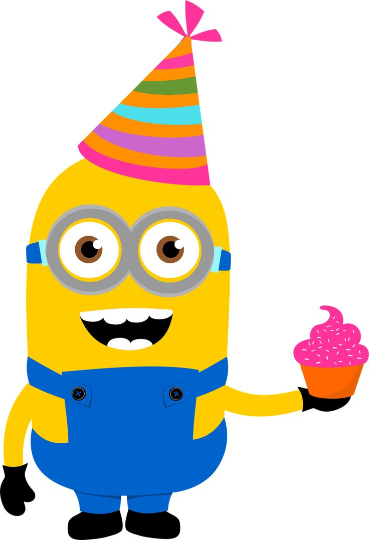Minion Cupcake Cliparts