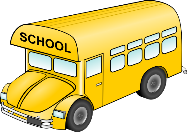 Animated School Bus Clipart 