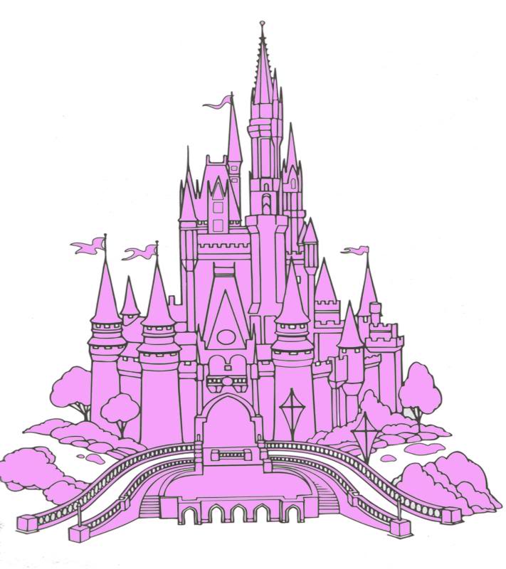 Disney World Castle Clipart 