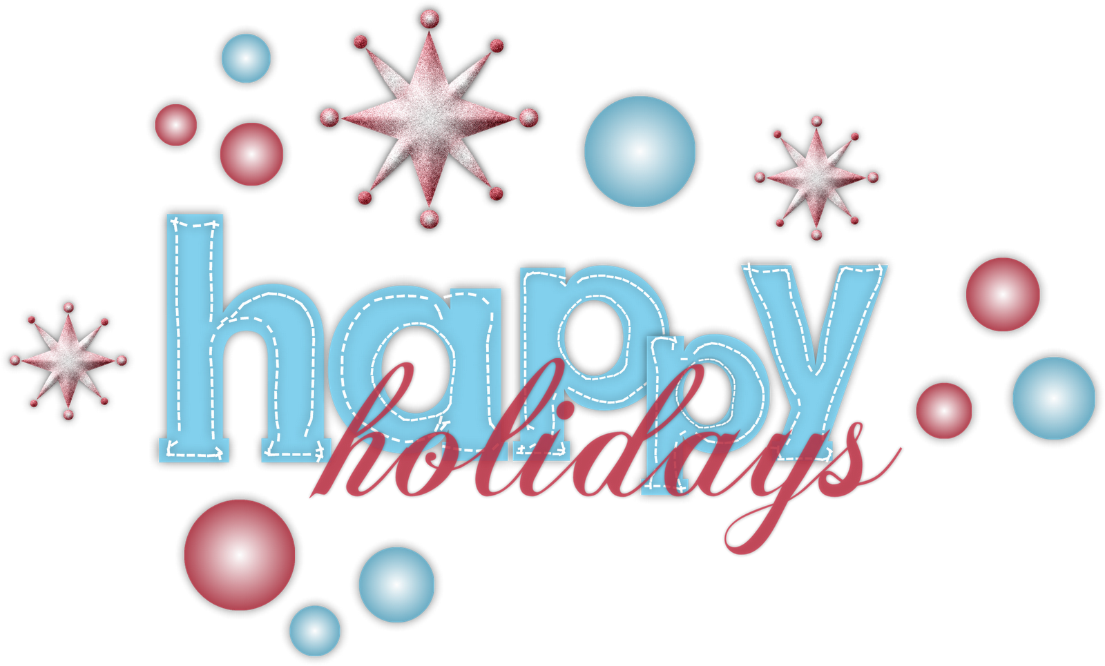 free happy holidays clip art