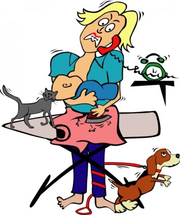 Working Mother Cliparts