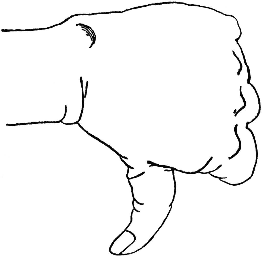 Thumbs down pictures clip art 