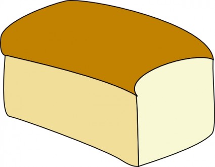 Loaf Of Bread clip art Free vector in Open office drawing svg 