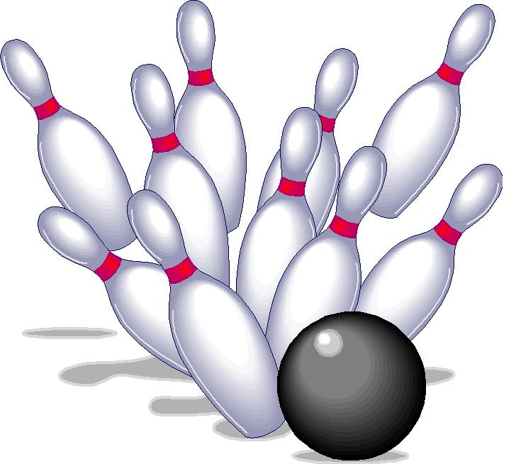 Summer Bowling Cliparts