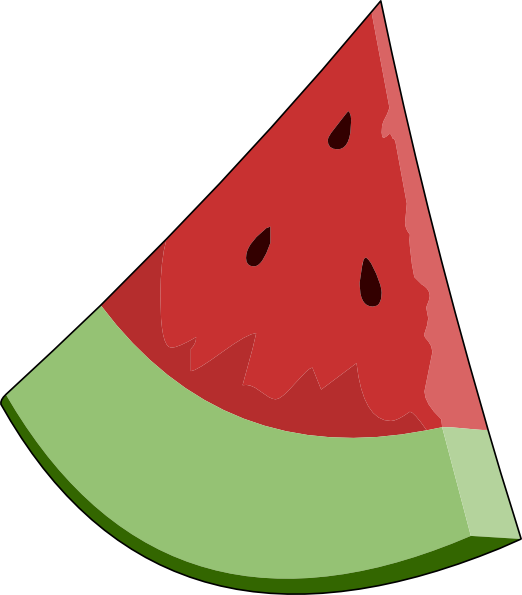 Melon Slice Cliparts