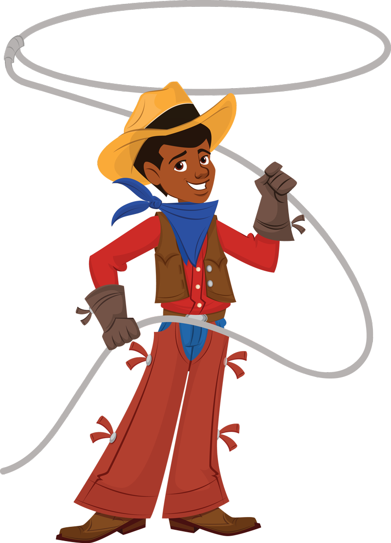 Cowboy Cartoon Cliparts