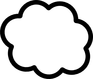 Cute Cloud Cliparts