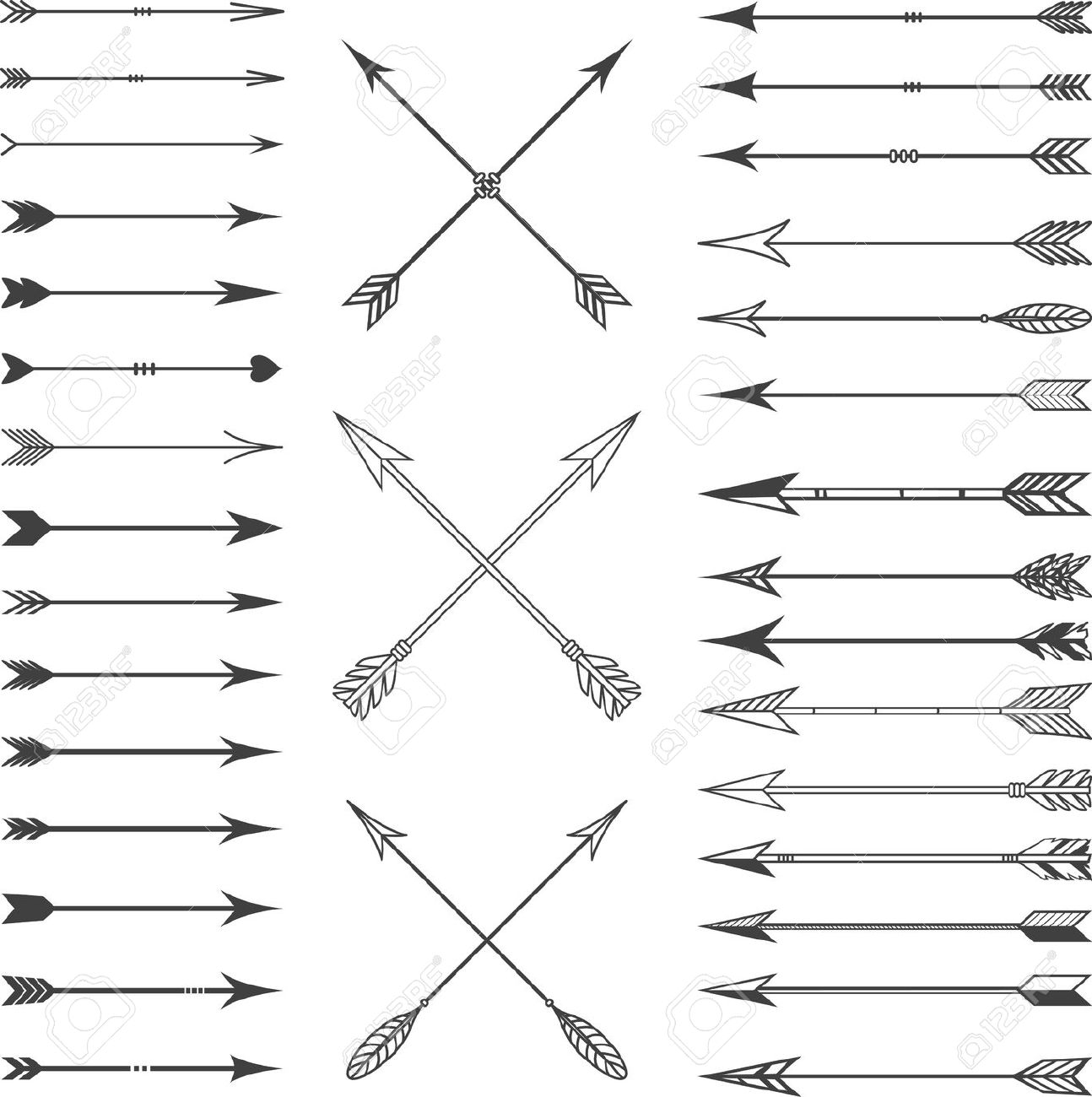 Indian Arrow Clipart Free 