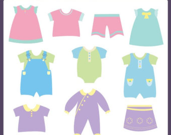 Clip Art Toddler Clothing Clipart 