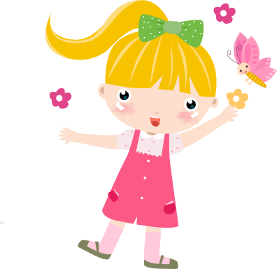 Toddler Girl Cliparts