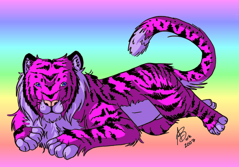 Free Rainbow Tiger Cliparts, Download Free Rainbow Tiger Cliparts png ...