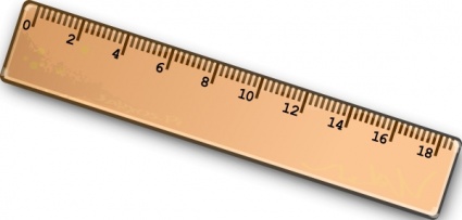 Millimeter ruler clipart 