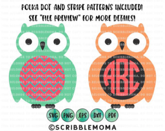 Owl monogram 