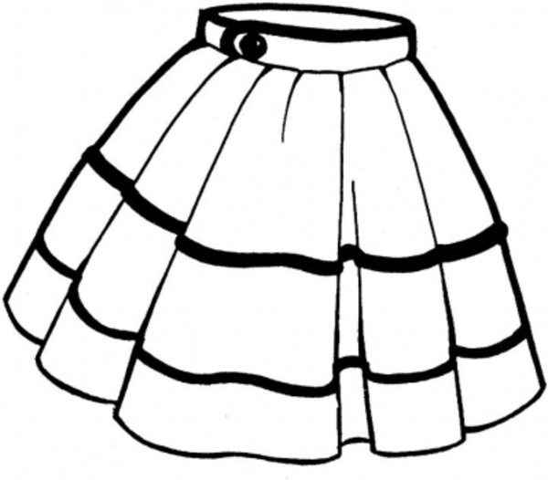Poodle Skirt Clip Art 