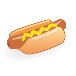 Hot dog clipart 