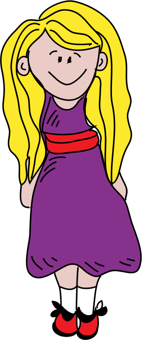 Girl Cartoon Cliparts
