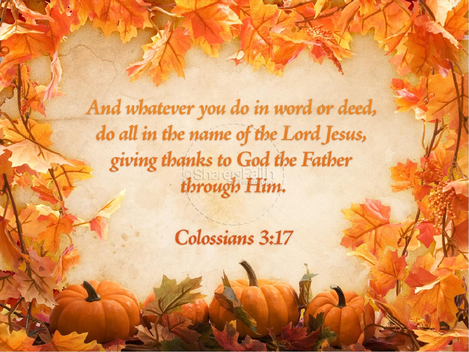 Fall Scripture Clipart Images