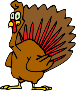 Cartoon Turkey Clipart 