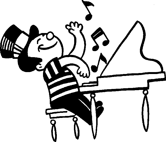 piano lesson clip art