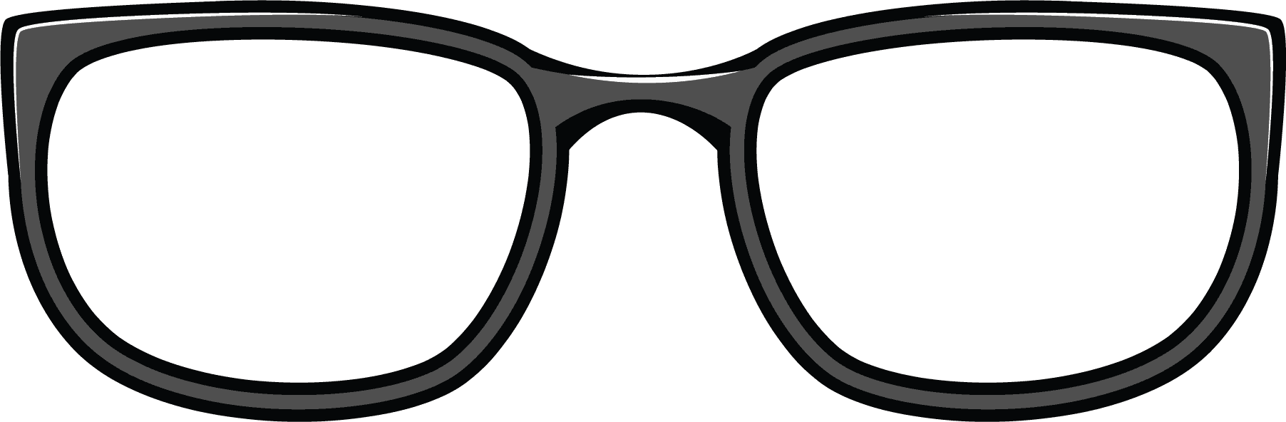 Eye glasses clip art 