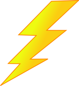 Red Lightning Cliparts