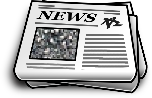 Rolled Newspaper Cliparts