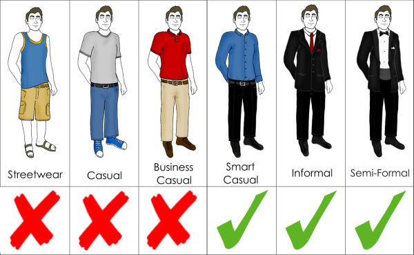 Dress Code Clip Art Library
