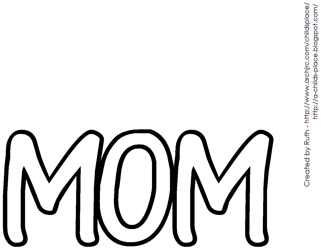 mom word clipart Clip Art Library