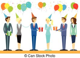 Free Business Anniversary Cliparts, Download Free Business Anniversary ... Office Team Celebration