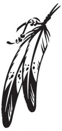 Feather Outline Clip Art 