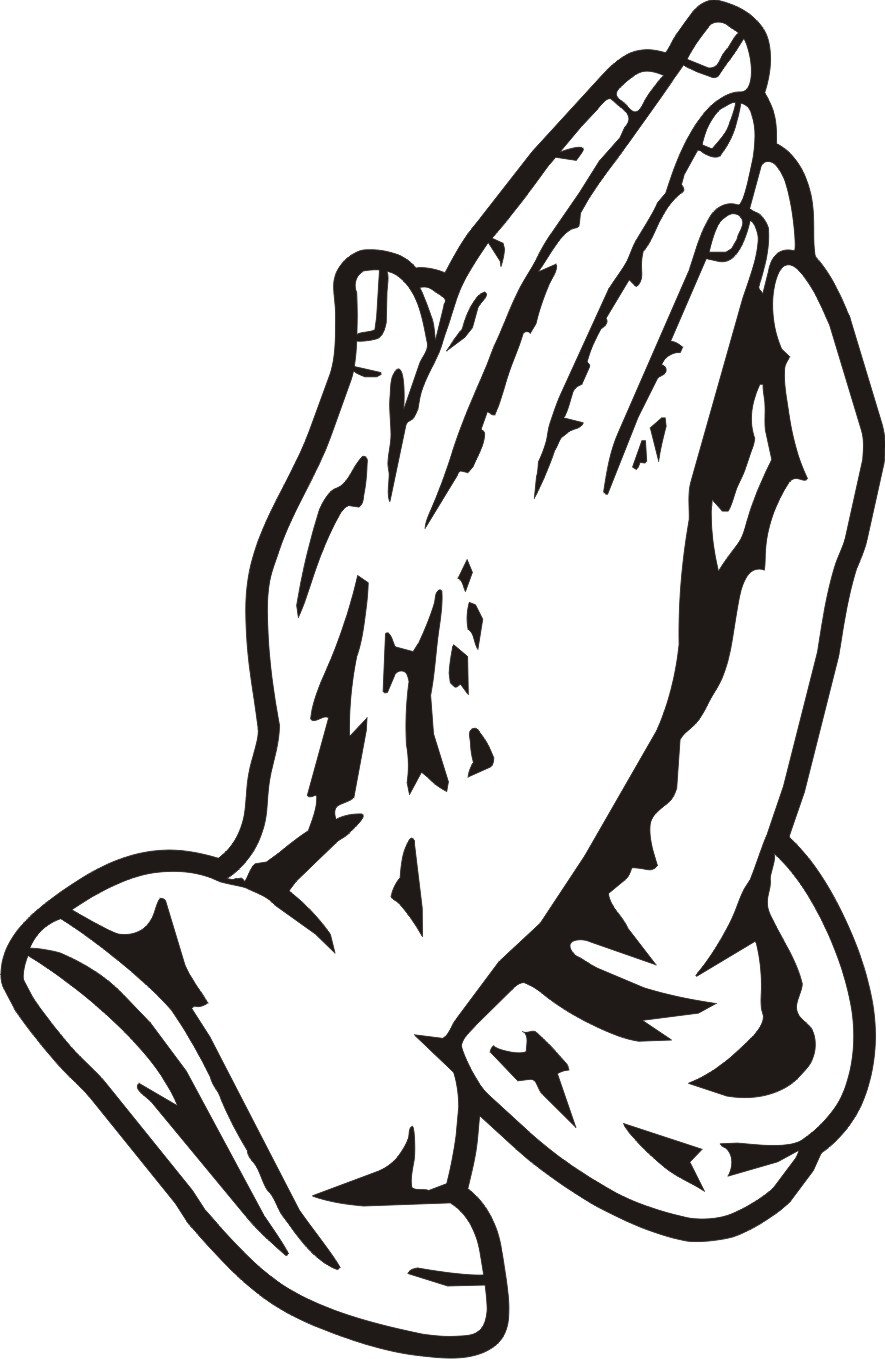 Free Silhouette Praying Hands, Download Free Silhouette Praying Hands ...