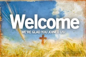 Christian Welcome Cliparts - Graphics for Church Events and More