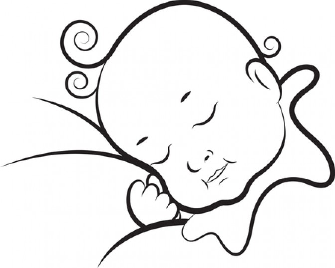 Free Sleeping Baby Cliparts, Download Free Sleeping Baby Cliparts png ...