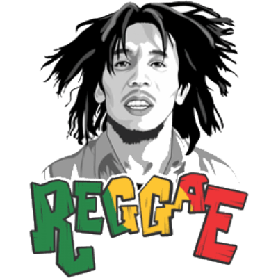 Bob Marley Clipart transparent PNG 