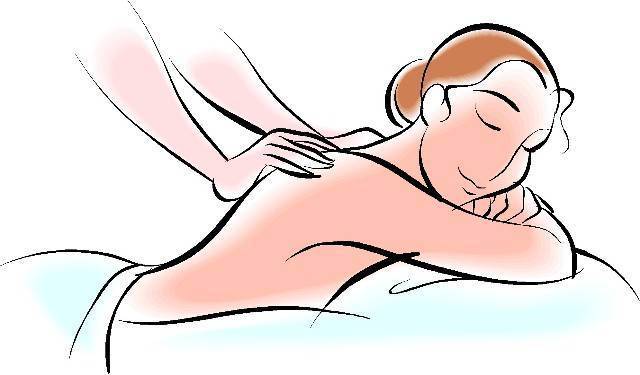 Spa Massage Clipart 