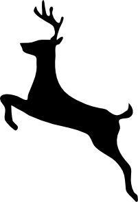 Deer clip art for SVG File 