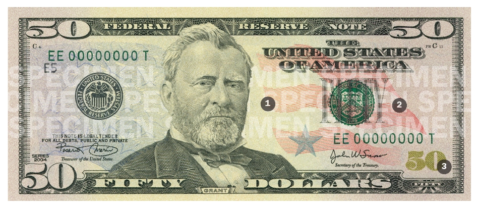 Fifty Dollar Bill Clipart 