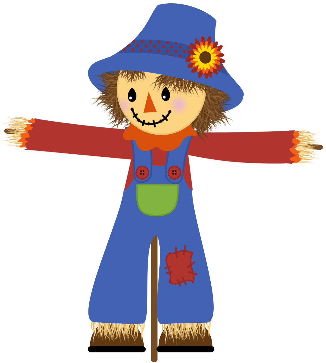 Cute Scarecrow Clipart