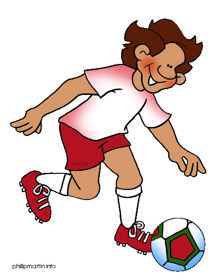 Free Sports Clip Art by Phillip Martin, Soccer 