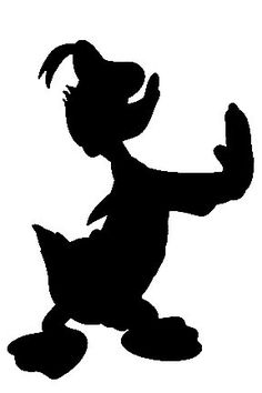Downloadable Disney Mickey, Donald and Goofy Silhouettes 