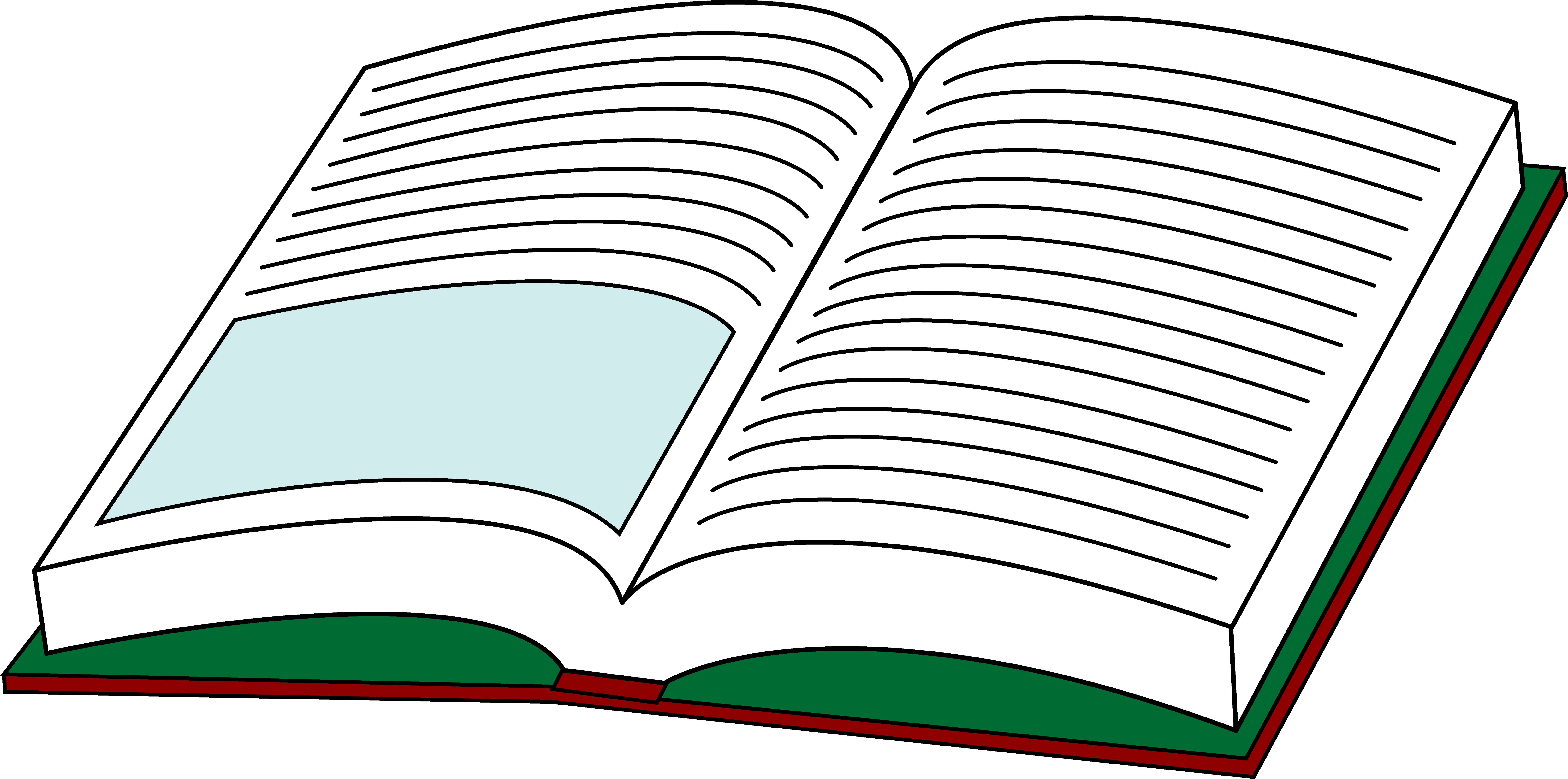 An open book Clipart for Free Download