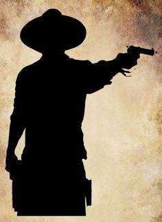 Cowboy Shooting Cliparts